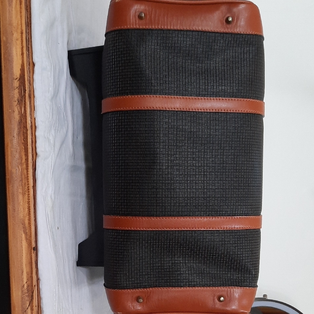 Bally Black and Brown Duffel Bag - Picture 9 of 15